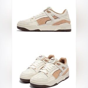 PUMA Slipstream Always On Beige and White Sneakers -Men’s 7 or Women’s 8.5